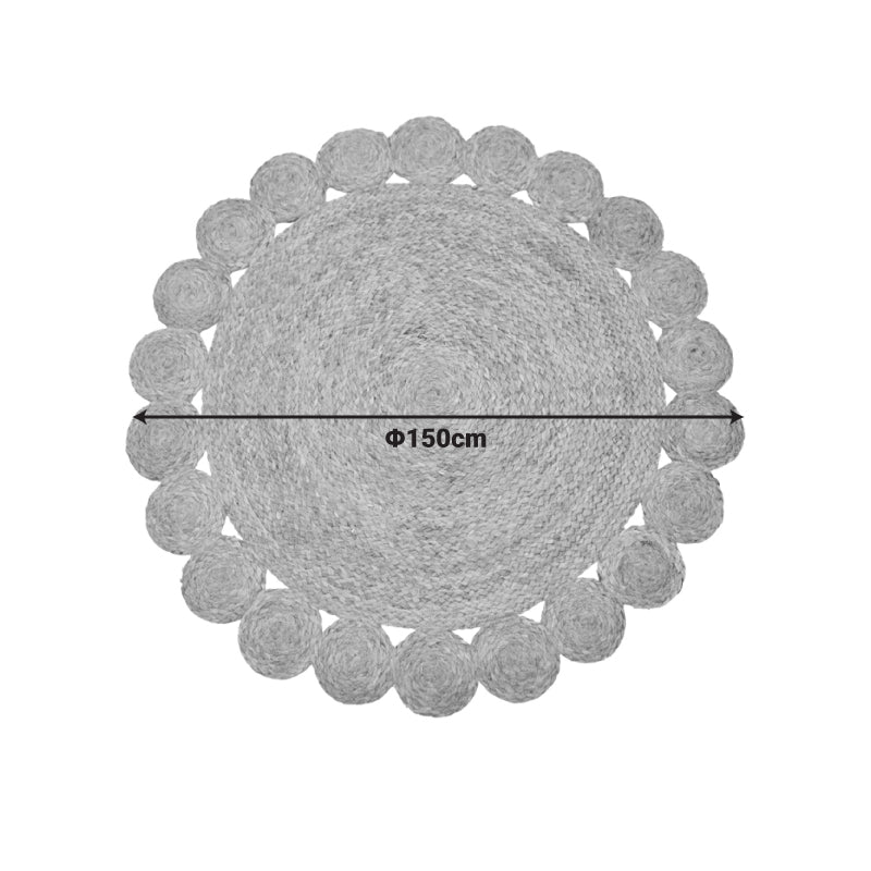 Килим Voni  естествена юта d150x1см