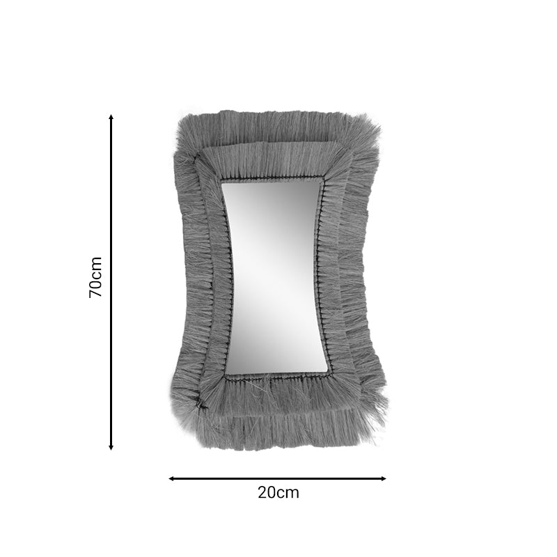 Огледало Amlont  естествена трева 70x2x20см