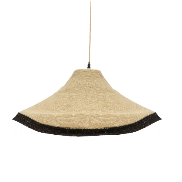 Плафон Hatty  е27 естествен d60x115см