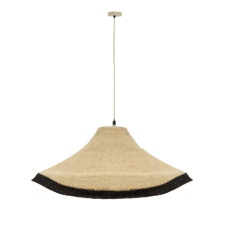 Плафон Hatty  е27 естествен d60x115см