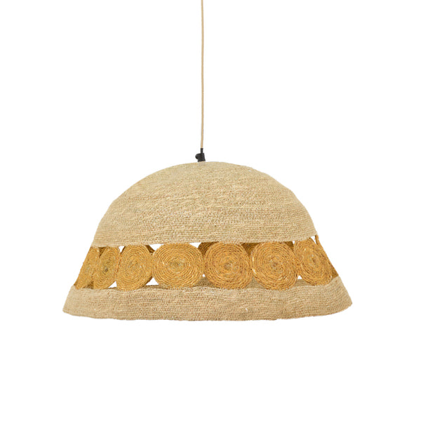 Плафон Gervi  е27 естествен d50x110см