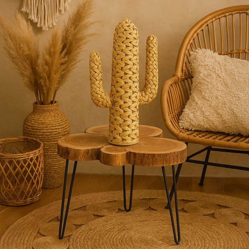 Deco Wanzo  естествена сламка 44x16x76см