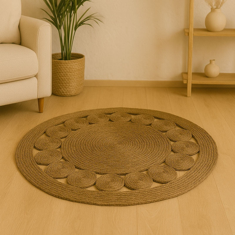 Килим Lopzerc  естествено въже d100x2см