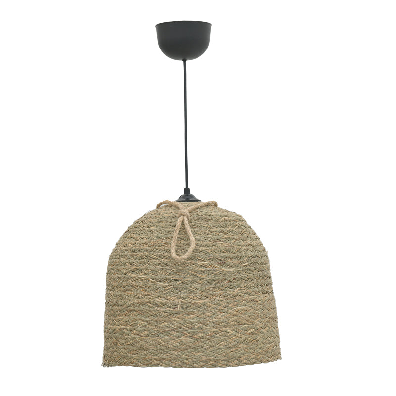Lamper  естествен плетен плафон D34x87см