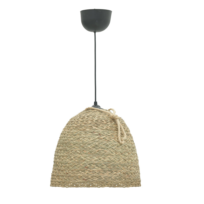 Lamper  естествен плетен плафон D30x82см