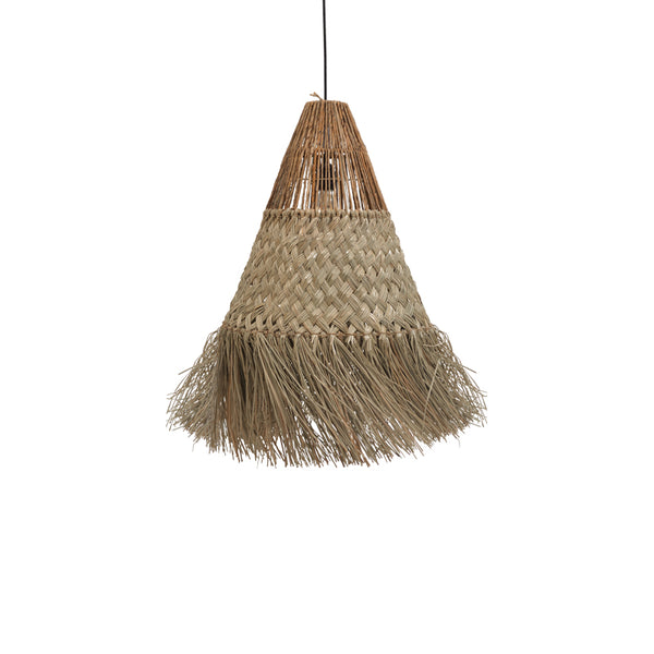 Плафон   Mendong в естествен абажур 50x50x70см