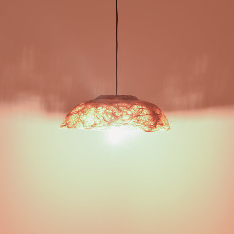 Плафон Pictere  дърво абака в естествен цвят D50x20см