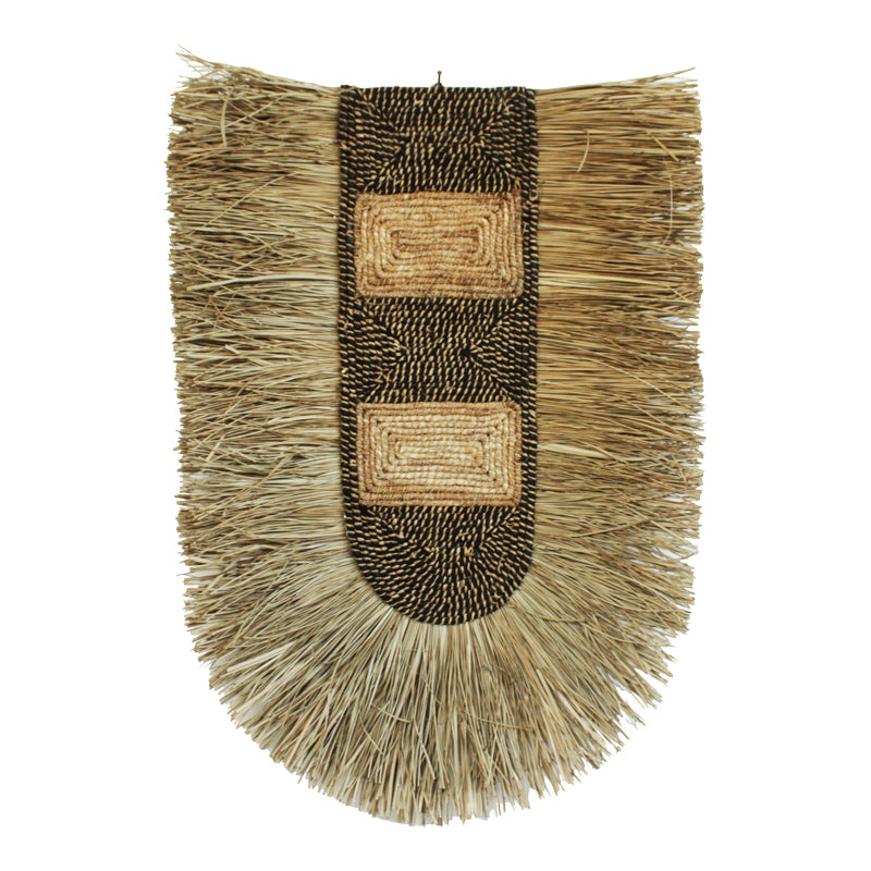 Декорация за стена Baffen I  морска трева в естествен цвят 60x85x10см