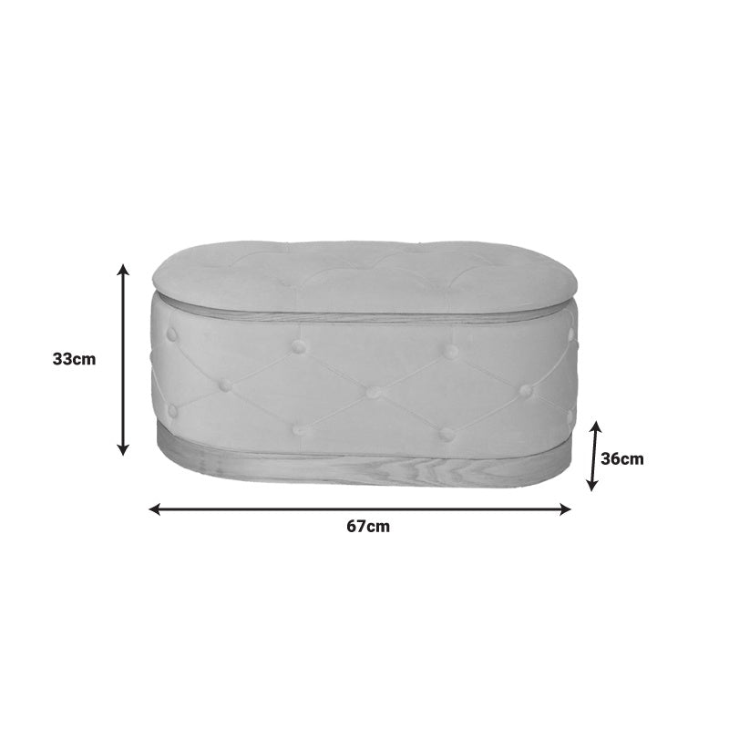 Комплект табуретки ракла Royel  от 2 броя кадифе в черен и бежов нюанс