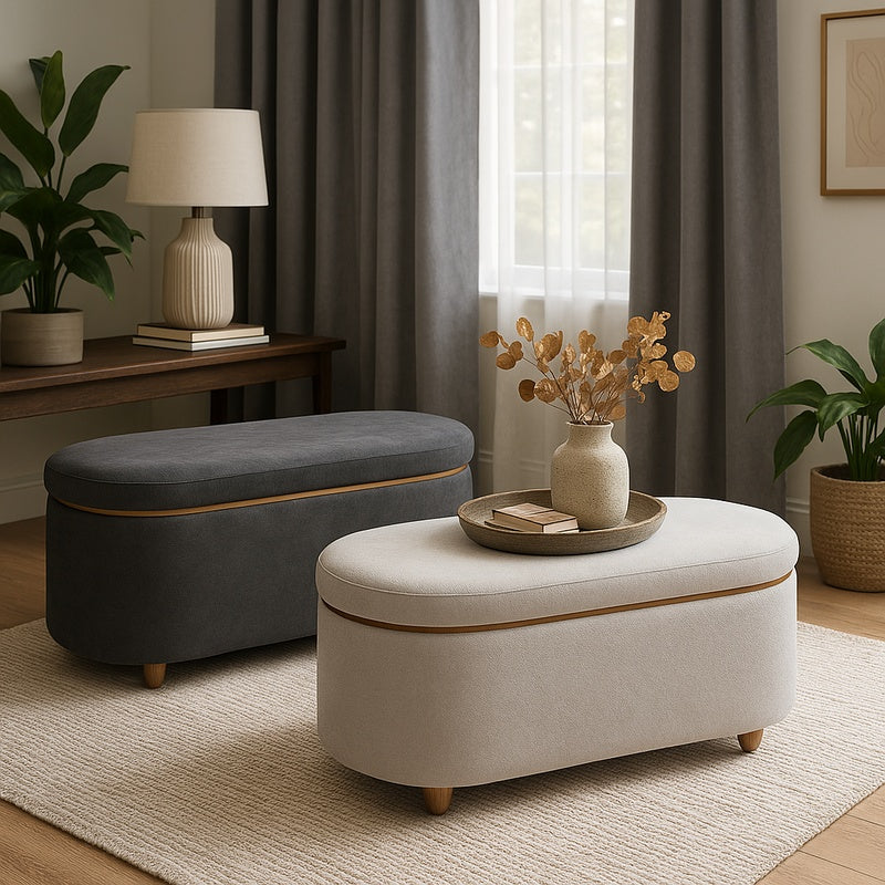 Комплект табуретки Tara  от 2 кадифени стола в тъмно сив и въглен нюанс