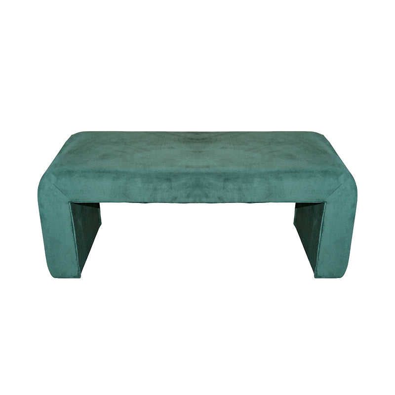 Табуретка Gagga  кадифе в зелен нюанс 110x40x45см