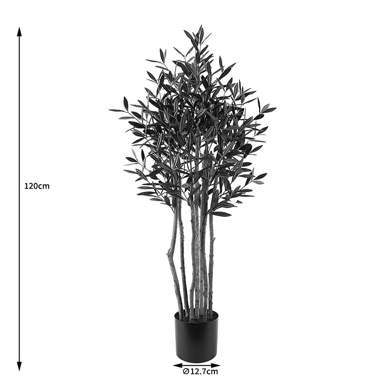 Декоративно растение в саксия olia  зелено d52x120см