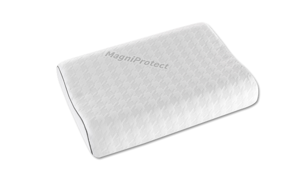 MagniProtect Wave е възглавница с анатомична форма, изработена от 100% висококачествена мемори пяна.