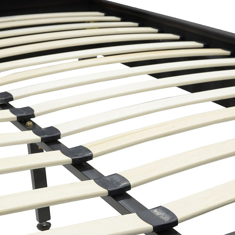 Двойно легло Nevil PU черен мат 150x200