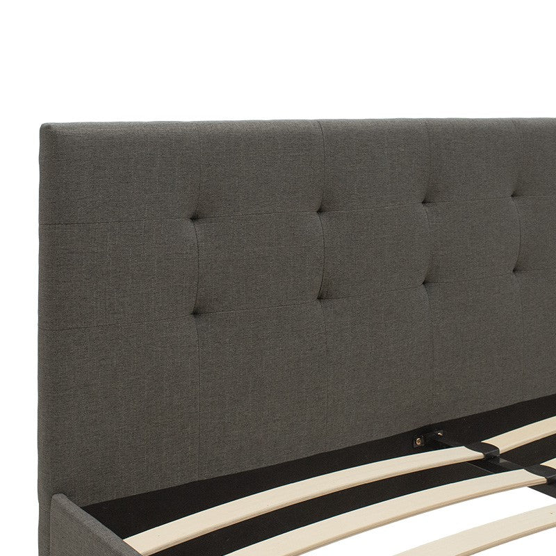 Двойно легло Mago в тъмносив плат 150x200см