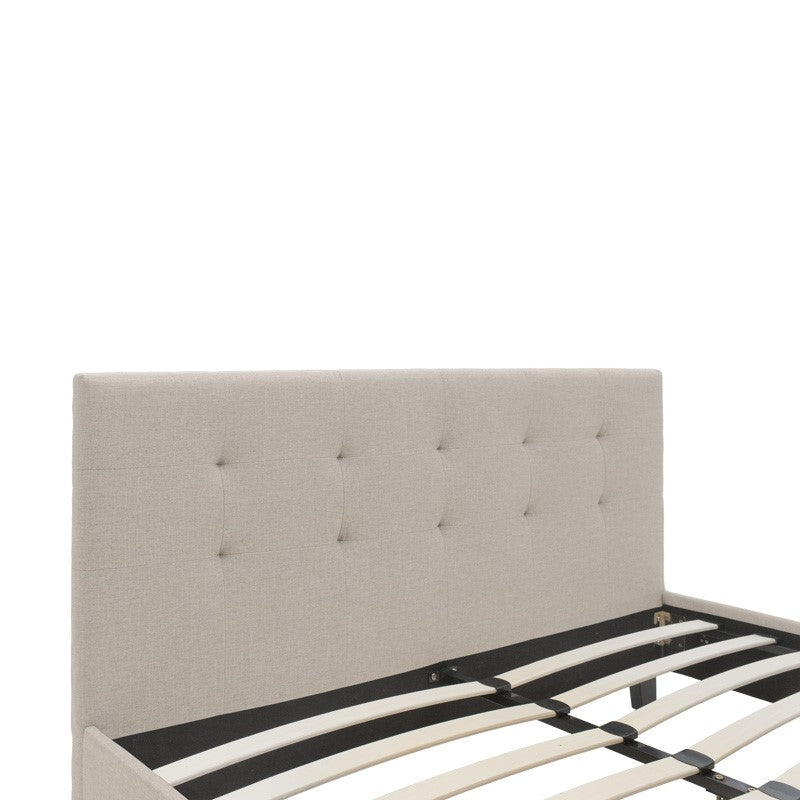 Двойно легло Mago в дамаска слонова кост 160x200см