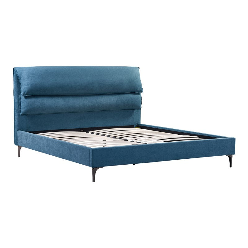 Двойно легло Aryna дамаска в цвят петрол 160x200см