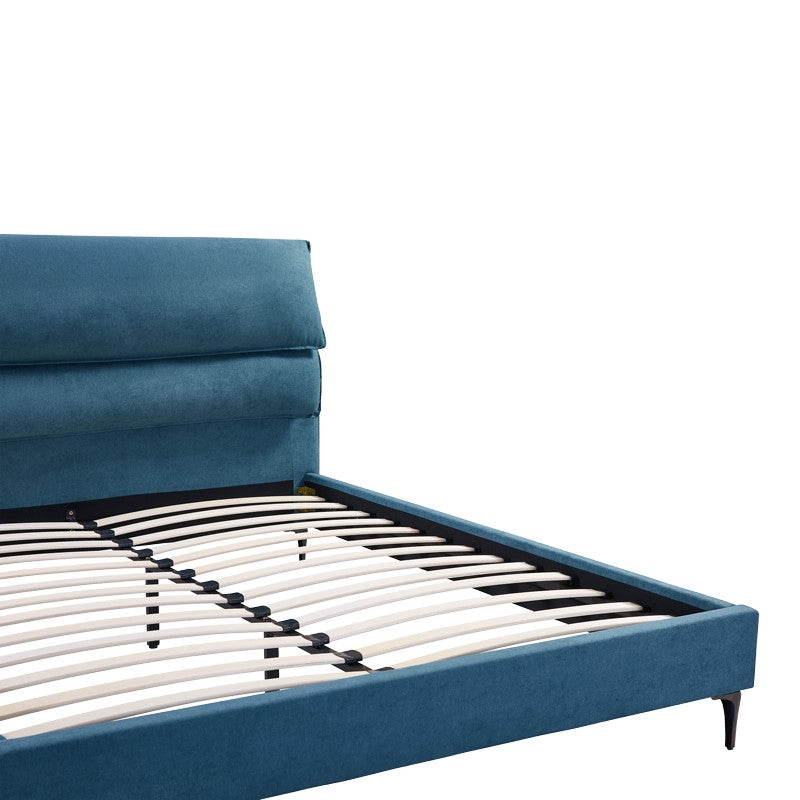 Двойно легло Aryna дамаска в цвят петрол 160x200см