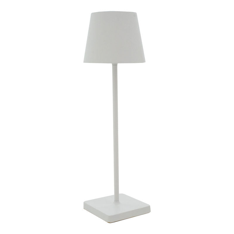 Brave LED сензорна настолна лампа акумулаторна бяла D10x35см