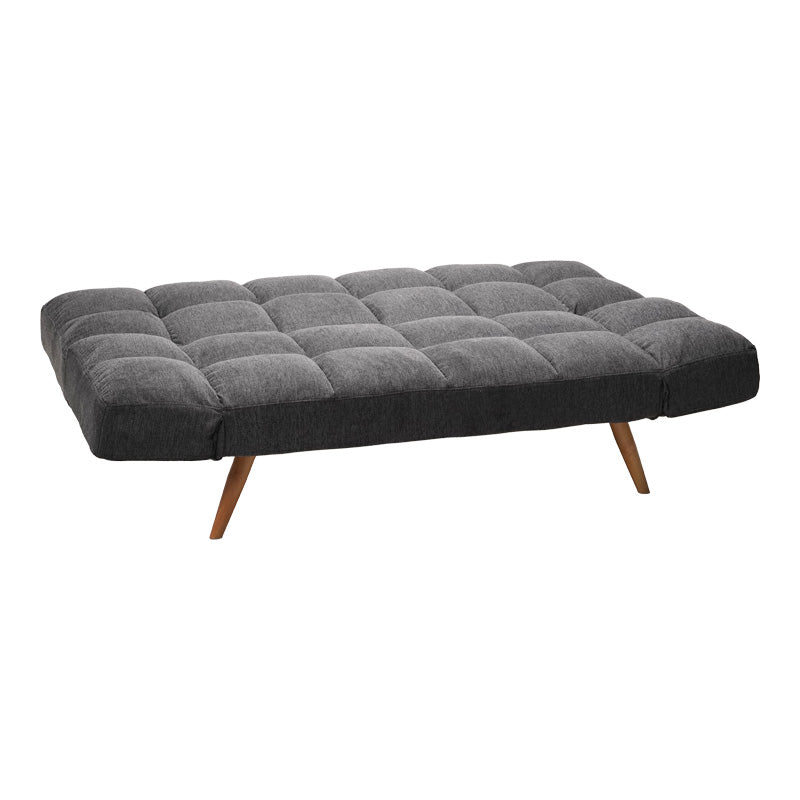 Диван - легло 3-местен FREDDO плат антрацит 181x81x86см