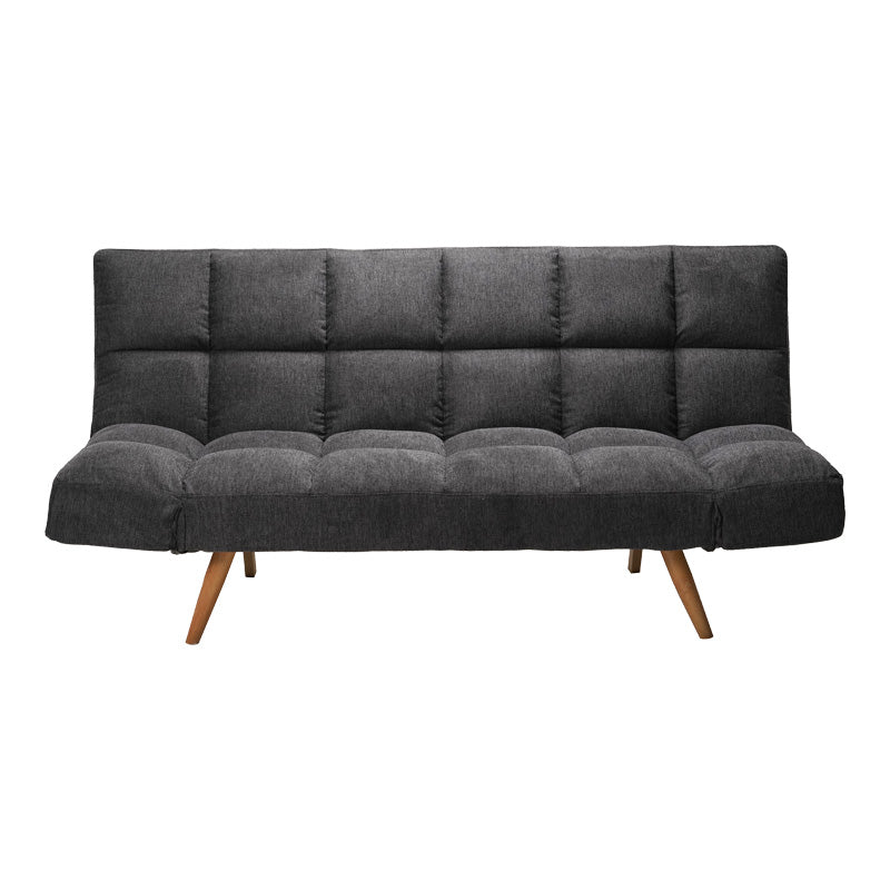 Диван - легло 3-местен FREDDO плат антрацит 181x81x86см