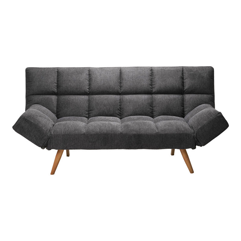 Диван - легло 3-местен FREDDO плат антрацит 181x81x86см