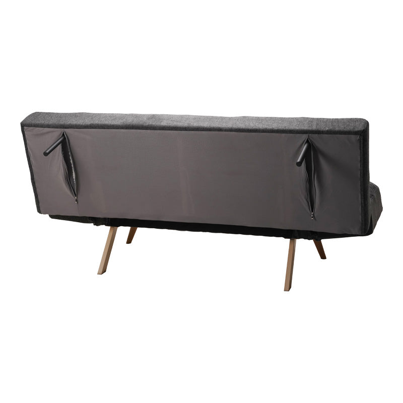 Диван - легло 3-местен FREDDO плат антрацит 181x81x86см