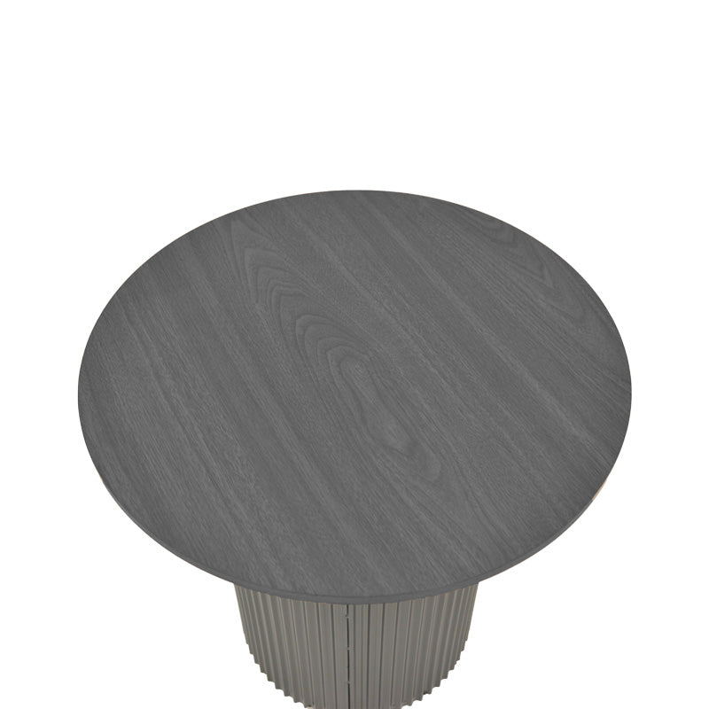 Помощна маса DOVEL мдф в черен нюанс d50x45см
