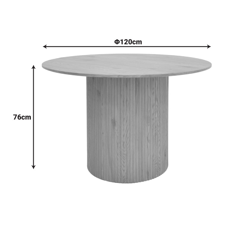 Маса Karulo мдф  в нюанс сонома ф120x76см