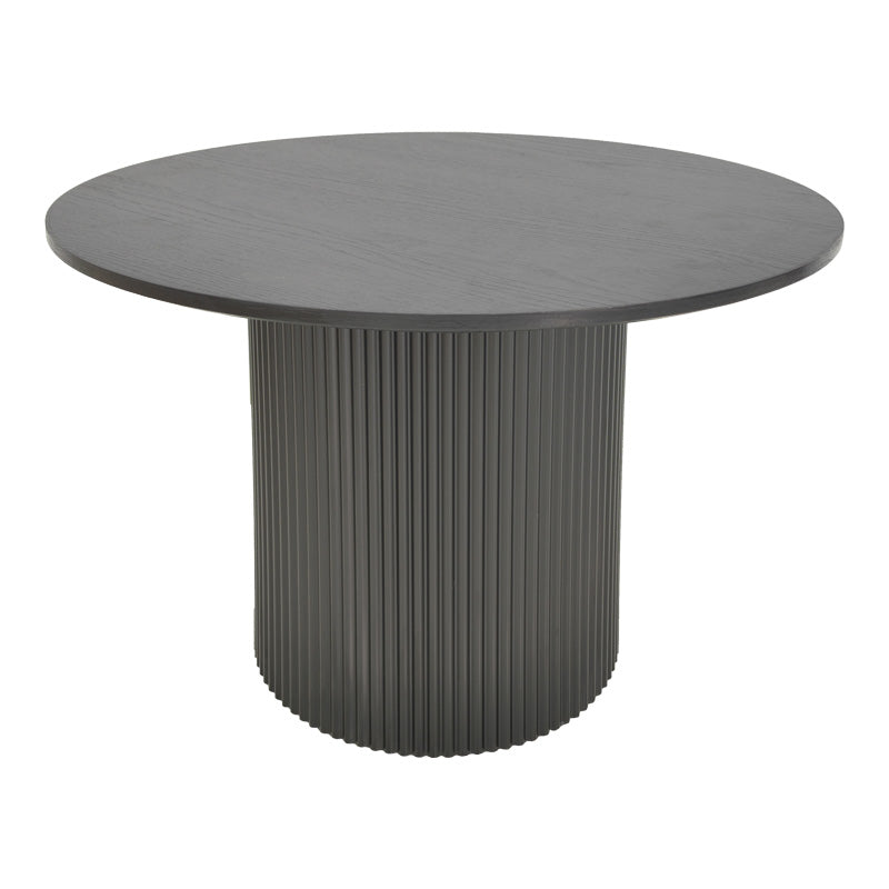 Mdf маса KARULO  в черен нюанс φ120x76см