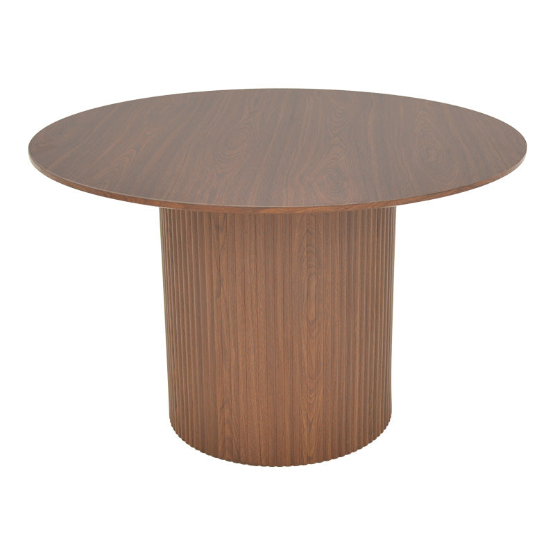 Mdf маса KARULO  в нюанс орех φ120x76см