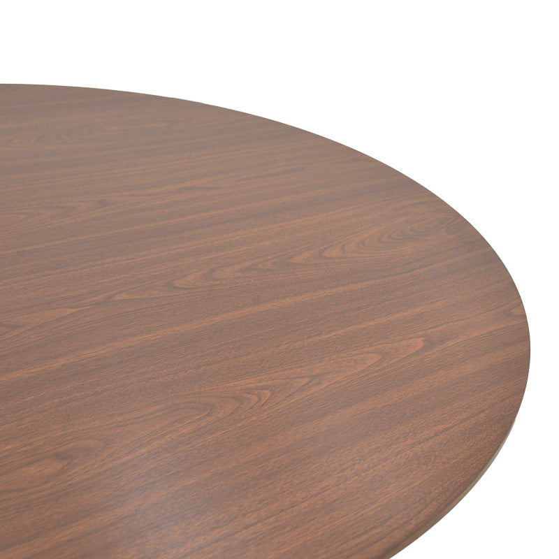 Mdf маса KARULO  в нюанс орех φ120x76см