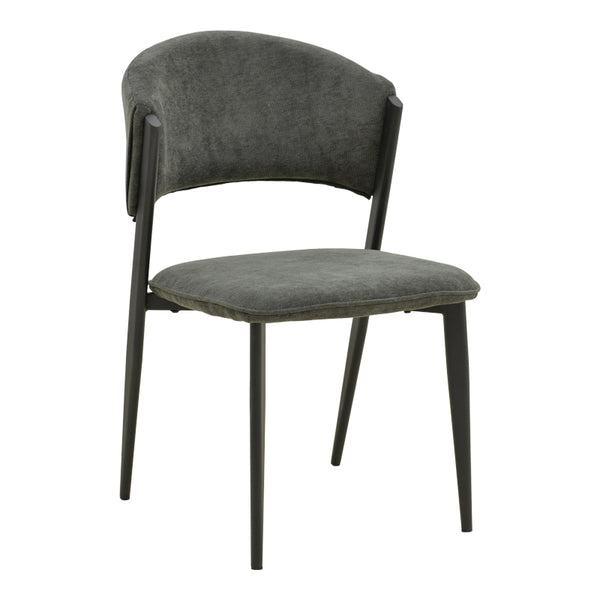 Стол DOLEZ антрацит плат-черен метален крак 49x58.5x82см