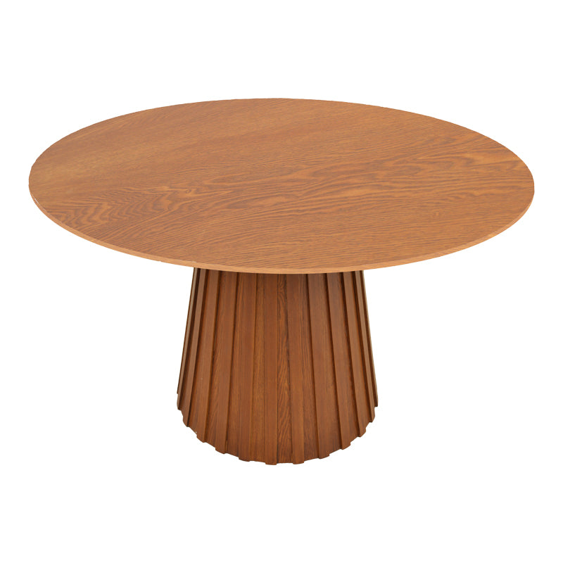 Трапезна маса franzel mdf орех d120x75см