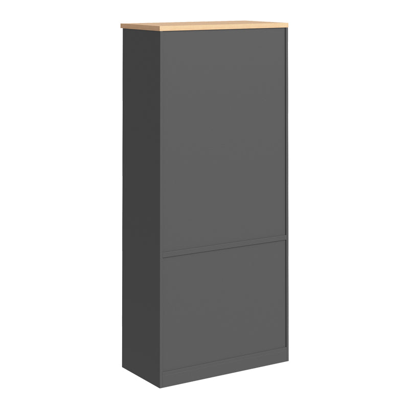 Професионална библиотека FESIALO  естествено-антрацит 80x40x180см