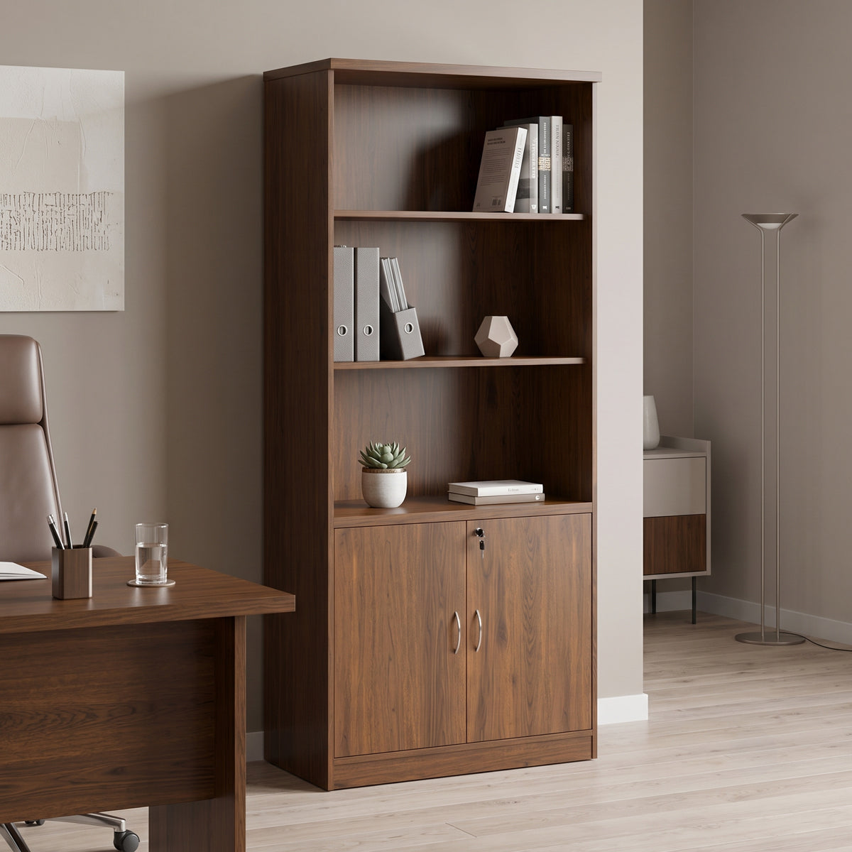Професионална библиотека FESIALO  венге 80x40x180см