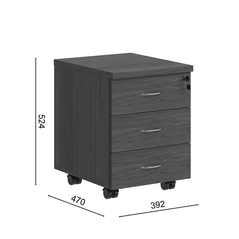 Професионално чекмедже на колелца FESIALO  венге 39x47x52.5см