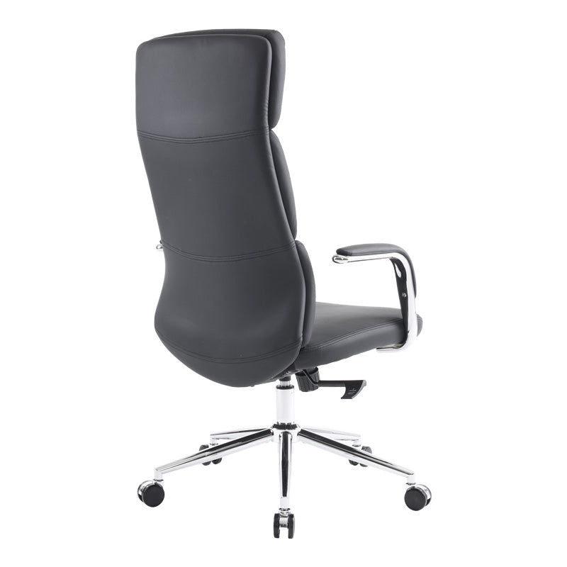 Мениджърски офис стол Bendona черен pu 71x78x119-127см