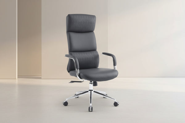 Мениджърски офис стол Bendona черен pu 71x78x119-127см