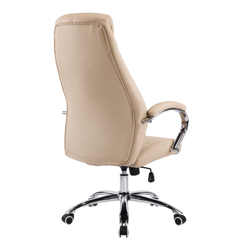 Мениджърски стол SONAR бежов, pu 61x57x120-128см