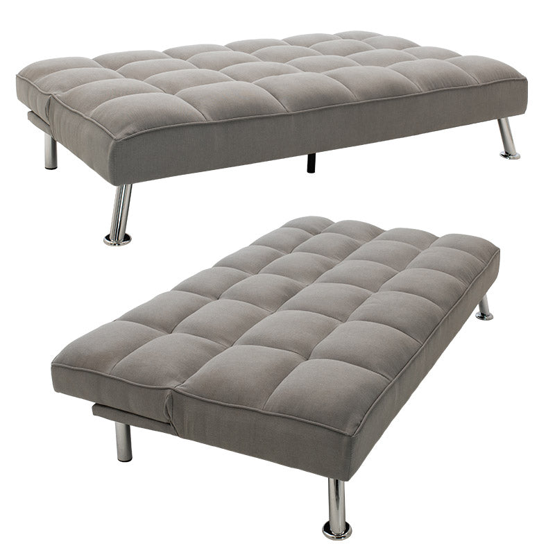 3 местен диван Rebel с дамаска в светло сив цвят 189x92x82см