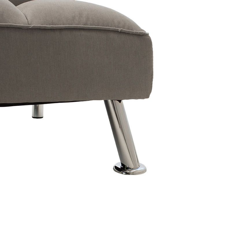 3 местен диван Rebel с дамаска в светло сив цвят 189x92x82см