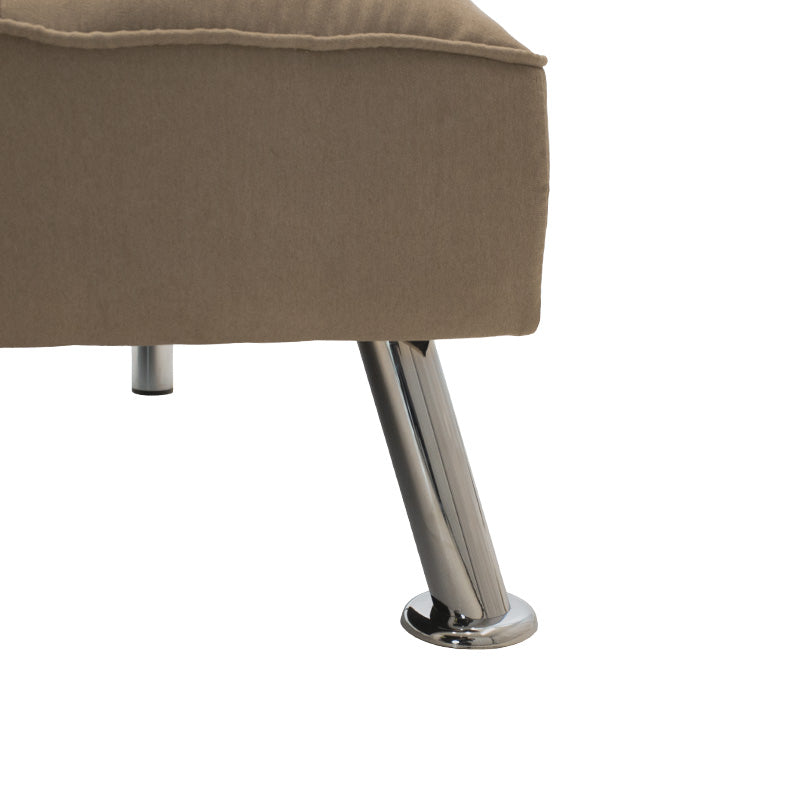 3 местен диван Rebel с дамаска в бежово-кафяв цвят 189x92x82см