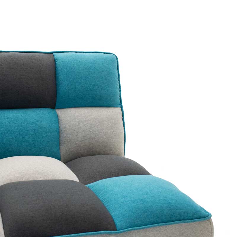 3 местен диван Andy многоцветен плат 177x91x86см