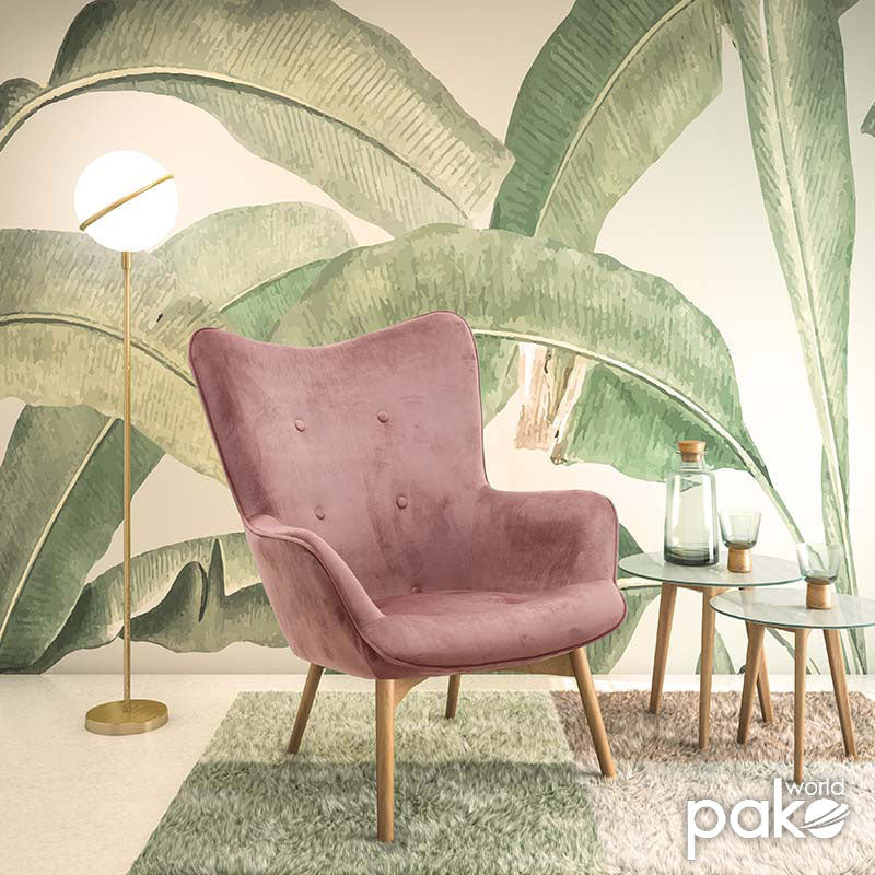 Фотьойл Kido кадифе цвят гнила ябълка