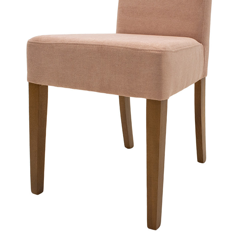 Стол Ditta с дамаска гнила ябълка - дървени крака орех