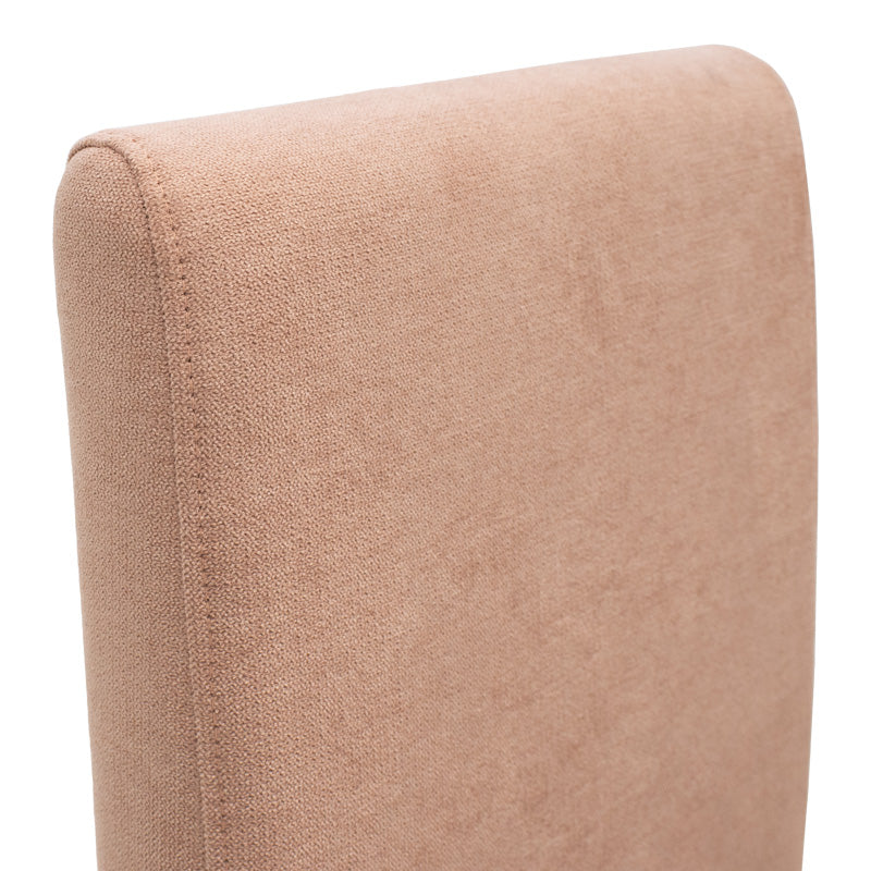 Стол Ditta гнила ябълка плат-сонома крак 44x56x96см