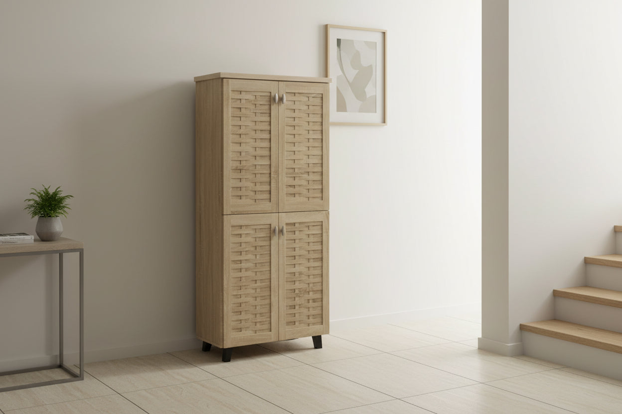 Шкаф за обувки MANTAM 24 чифта sonoma 78x40x170.5cм