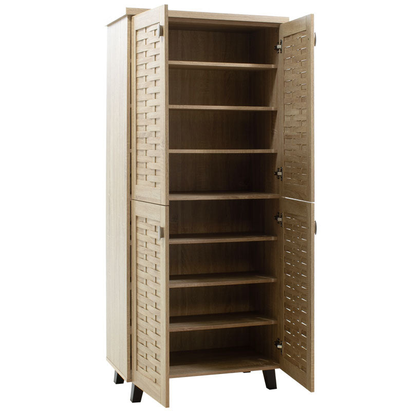 Шкаф за обувки MANTAM 24 чифта sonoma 78x40x170.5cм