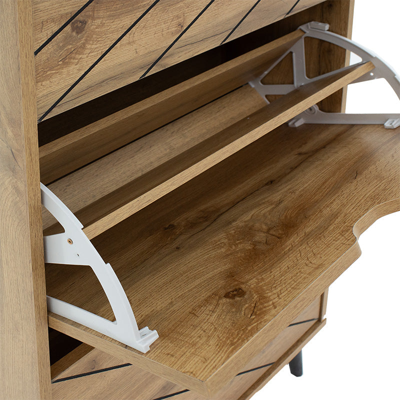 Шкаф за обувки Thelma 12 чифта sonoma 60x23.8x131.6 cm